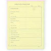 Dilman Ambar Sevk İrsaliyesi 2/50 Otocopili 3 Nüsha (1 Asıl 2 Kopya)