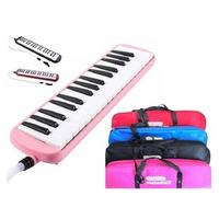 Helvacıoğlu 32K Hortumlu Melodika 32 Tuşlu Bez Çantalı