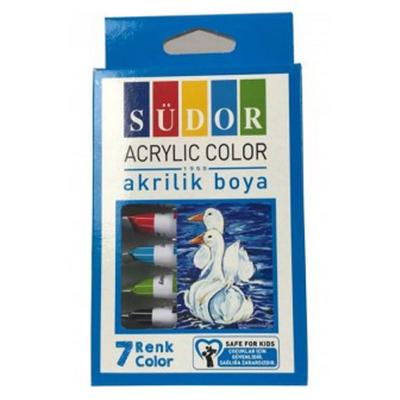 Südor Akrilik Boya Tüpte 7 Renk
