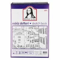 Mona Lisa Eskiz Defteri Spiralli 120Gr A4 Boy 50 Yaprak