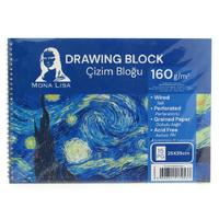 Mona Lisa Çizim Bloğu Defteri 160Gr 25X35cm 15 Yaprak