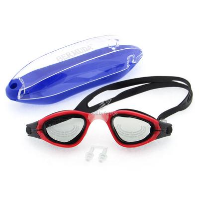 Bermuda 1772 Yüzme Gözlüğü Silikon Kayışlı Antifog Buğu Önleyicili