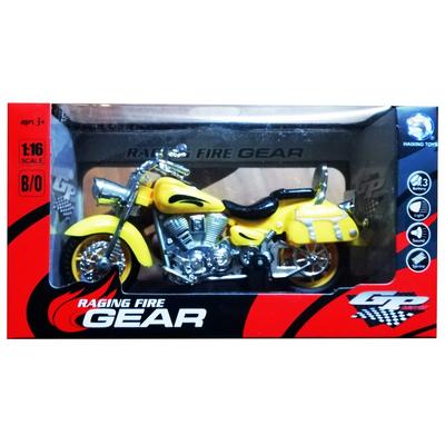 Racing Fire Gear Hx785 Kutulu Motorsiklet Sesli Işıklı Sarı
