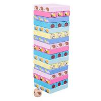 Kızılkaya 2102100 Renkli Desenli Ahşap Bloklar 51 Parça