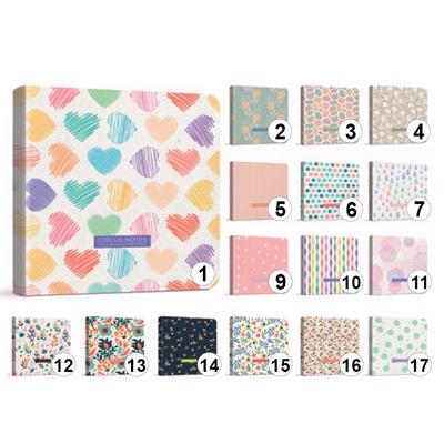 Gıpta Circus Notes Mini Defter 15X15cm 120 Yaprak Çizgisiz