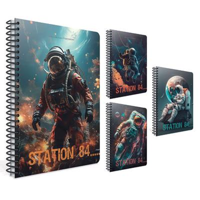 Gıpta Station 84 Spiralli Defter A4 80 Yp Kareli