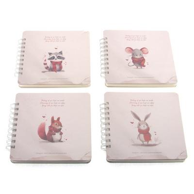 Gıpta You Book Spiralli Not Defteri 16X16cm 120 Yaprak Çizgili