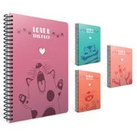 Gıpta Love U This Much Spiralli Defter A4 Büyük 80 Yaprak Kareli