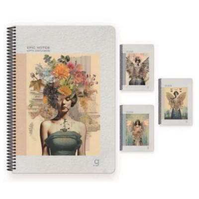 Gıpta Exclusive Epic Notes Spiralli Defter A4 Büyük 80 Yaprak Çizgili