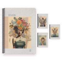 Gıpta Exclusive Epic Notes Spiralli Defter A4 Büyük 80 Yaprak Kareli