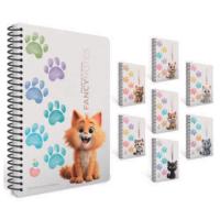 Gıpta Fancy Notes Spiralli Defter A4 Büyük 80 Yaprak Çizgili