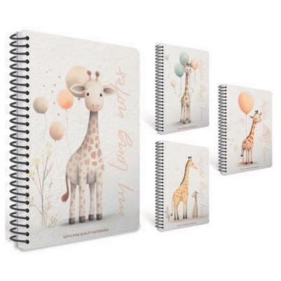 Gıpta Long Book Spiralli Küçük Defter 17X24cm 80 Yaprak Çizgili