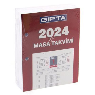 Gıpta Blok Masa Takvim Yedeği 10X13cm 2024