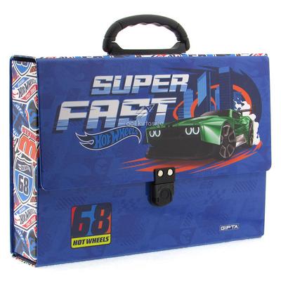 Hot Wheels Kulplu Kutu Klasör 25X35cm Super Fast