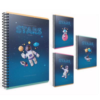Gıpta Stars Spiralli Defter A4 Büyük 80 Yaprak Kareli