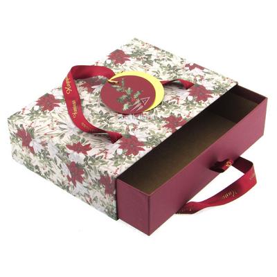 Gıpta Bx6473b Çekmeceli Hediye Kutusu Chiristmas Floral 19X26cm