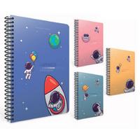 Gıpta Happiness Spiralli Defter A4 Büyük 80 Yaprak Kareli