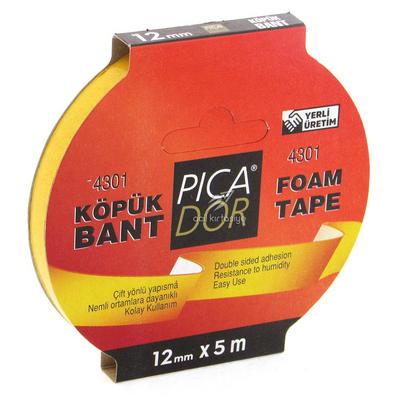 Picador Çift Taraflı Köpük Bant 5Mx12mm