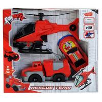Molmo Roadmates Rescue Team 3'Lü Kurtarma Araçları Seti
