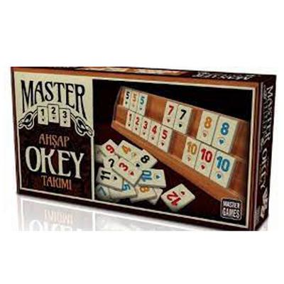 Master Games Ahşap Okey Takımı