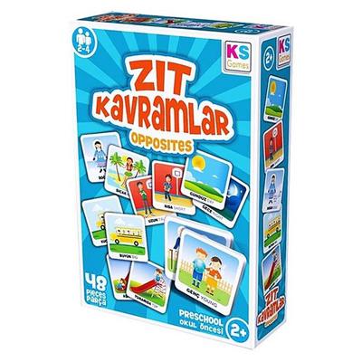 Ks Games Flash Card Zıt Kavramlar 48 Parça