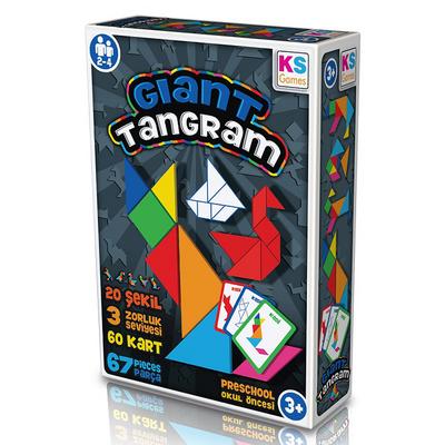 Ks Games Flash Card Glant Tangram 61 Parça
