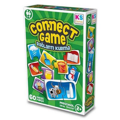 Ks Games Flash Card Connect Game Bağlantı Kurma 60 Parça