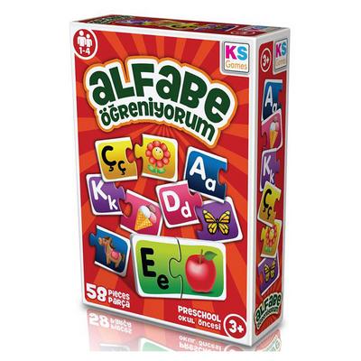 Ks Games Flash Card Alfabe Öğreniyorum 58 Parça