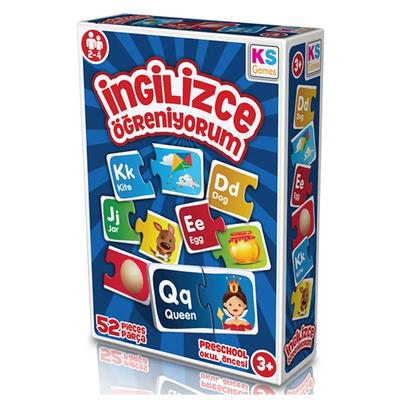Ks Games Flash Card İngilizce Öğreniyorum 52 Parça