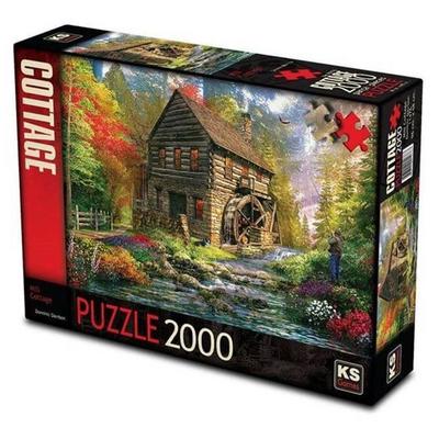 Ks Games 2000 Parça Puzzle 11476 Mill Cottage