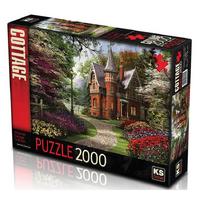 Ks Games 2000 Parça Puzzle 11294 Lakeside Cottage