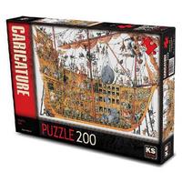 Ks Games 200 Parça Puzzle 11327 Noah's Ark