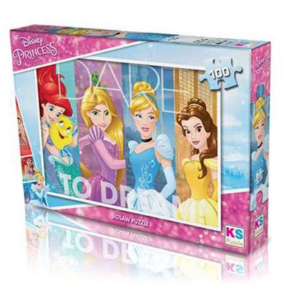 Disney Princess Pr714 100 Parça Puzzle