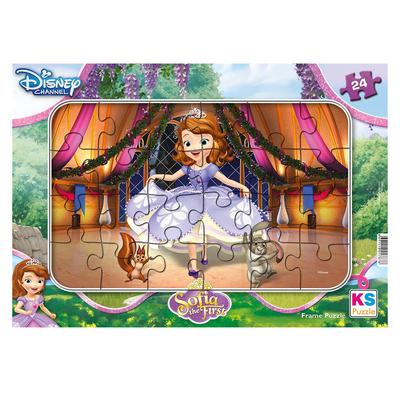 Ks Games Frame Puzzle 3+ Yaş 24 Parça Sofia The First