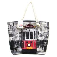 Haydibag Dokuma Plaj Çantası İstiklal Caddesi