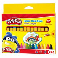 Play-Doh Jumbo Mum Boya 12 Renk