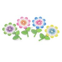 Notyaz Ay-0075 Yapışkanlı Kitap Ayracı Seti Çiçek Yaprakları