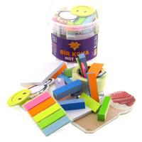 Notyaz Kb-200 Bir Kova Karışık Yapışkanlı Not Kağıdı