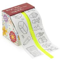 Notyaz Ds-3303 Boyama Desenli Yapışkanlı Kağıt