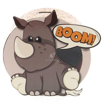 Notyaz Sevimli Kumbara Sk-0082 Yavru Gergedan