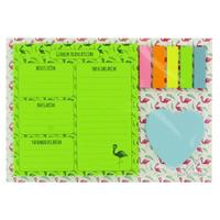 Notyaz Mp-6137 Yapışkanlı Günlük Planlayıcı Flamingo
