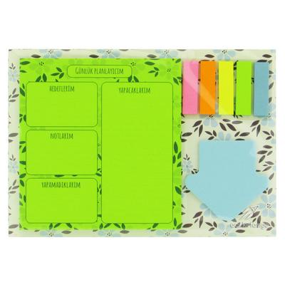 Notyaz Mp-6144 Yapışkanlı Günlük Planlayıcı Flowers