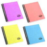 Mikro Sert Kapak Sp Defter 17X24cm 120 Yp Çizgisiz Cool Pastel