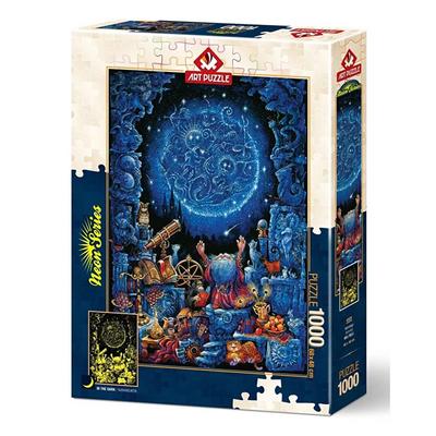 Art Puzzle 1000 Parça Neon Karanlıkta Parlayan Yapboz 4325 Astroloji