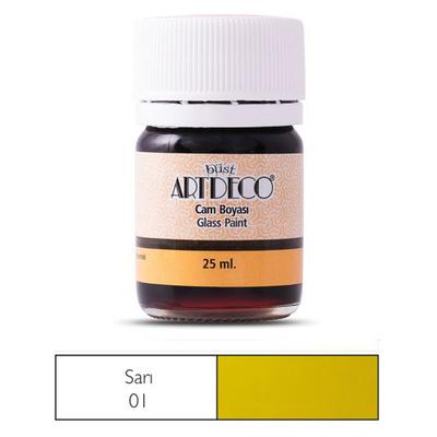Artdeco Cam Boyası 25Ml 30A-01 Sarı