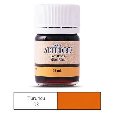 Artdeco Cam Boyası 25Ml 30A-03 Turuncu