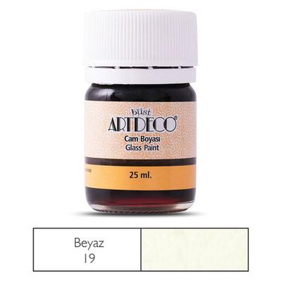 Artdeco Cam Boyası 25Ml 30A-19 Beyaz