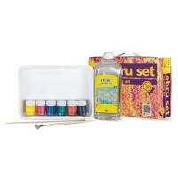 Artdeco Mini Ebru Seti 6 Renk