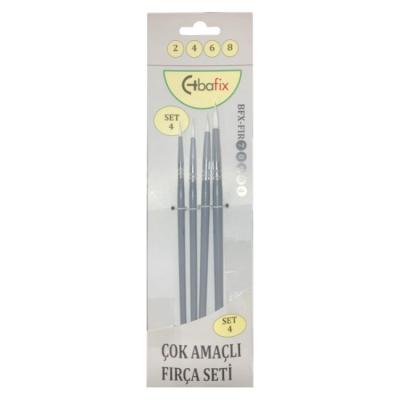 Bafix Bfx-Fır 70904 Çok Amaçlı Fırça Seti 4'Lü