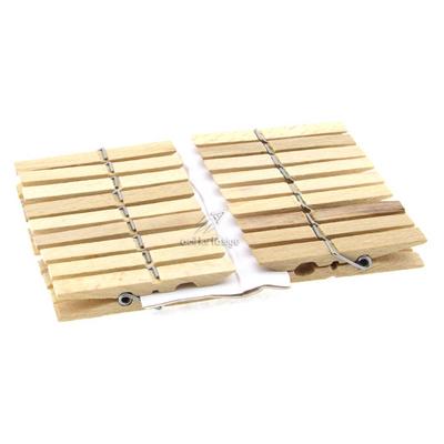 Ahşap Mandal 20'Li Paket